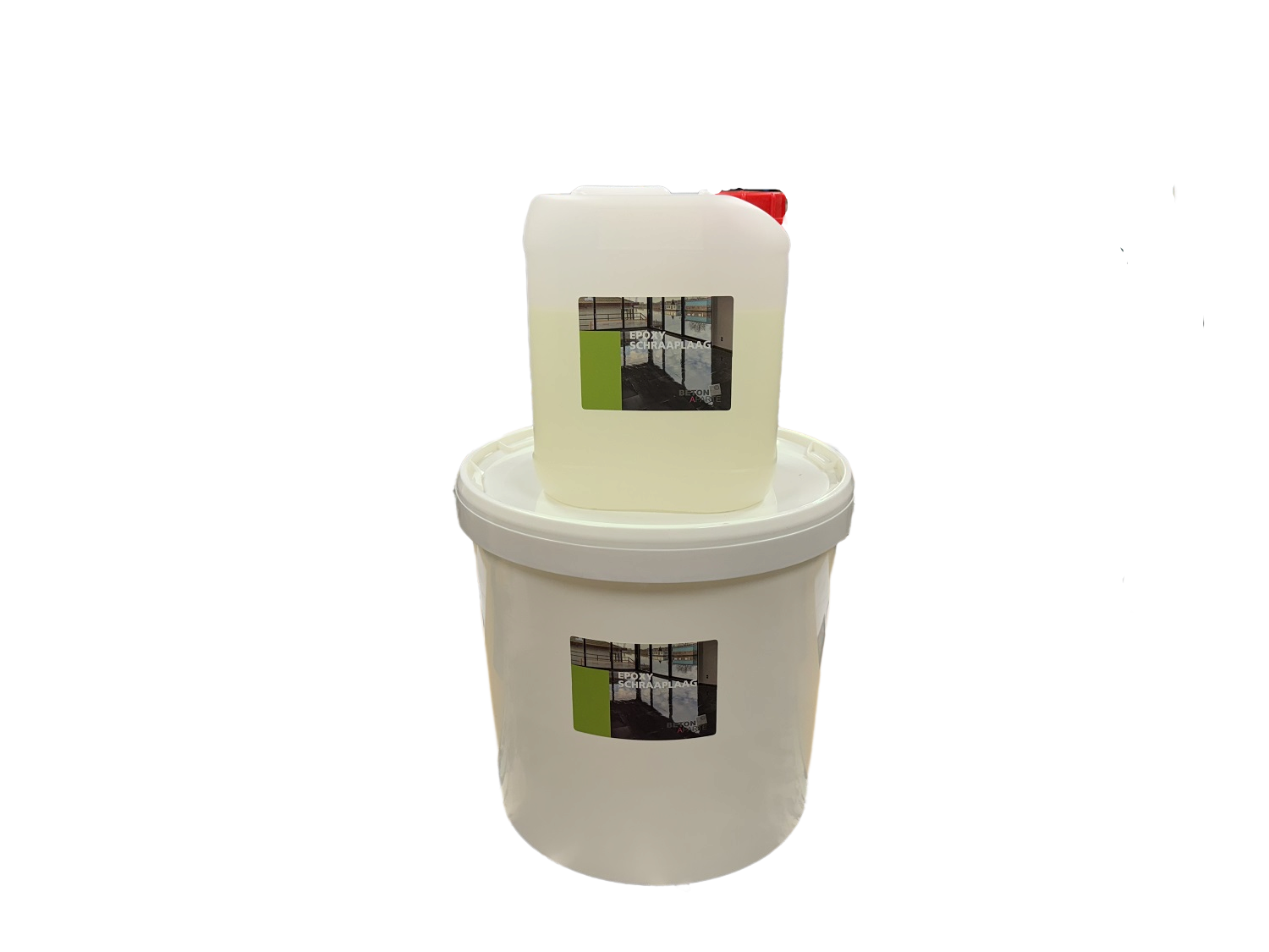 Epoxy schraaplaag 125 kg set Epoxy schraaplaag 125 kg set