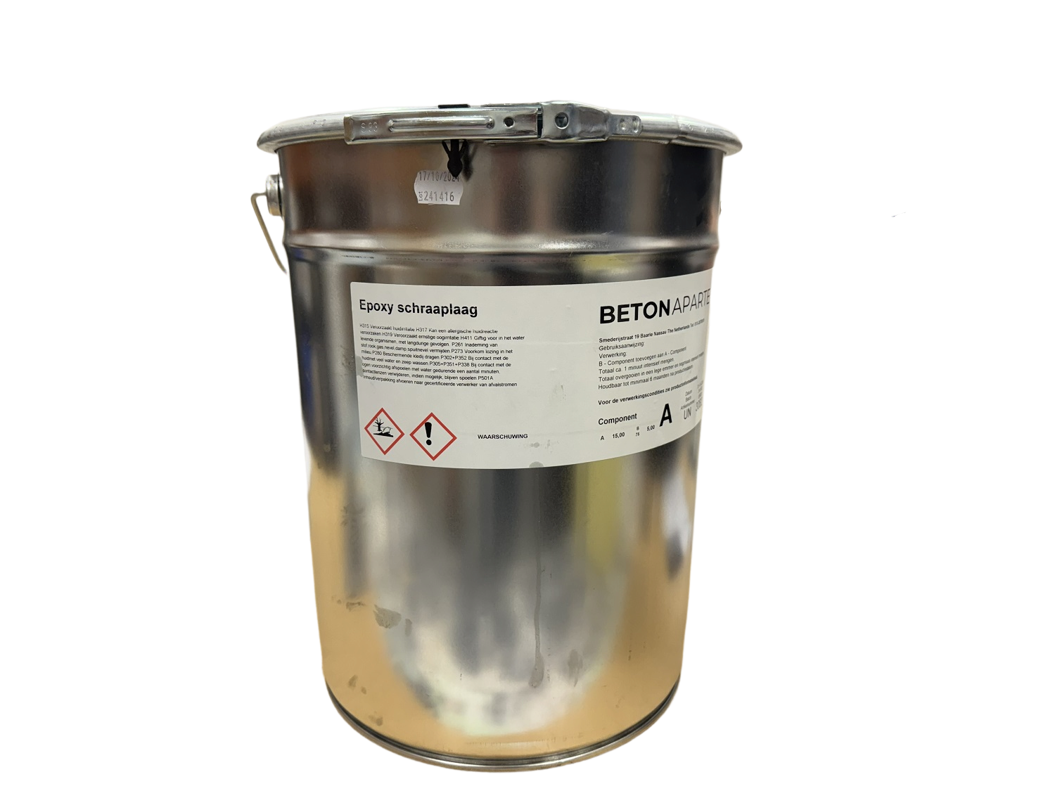 Epoxy schraaplaag 20 kg A Epoxy schraaplaag 20 kg A